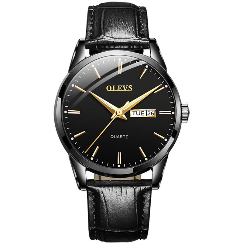 Relógio Quartzo de Luxo - Golden Watch